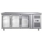 Mesa Fría 3 Puertas Cristal 1795X700X850+100MM 420L -2C+8C Mesa Fría 3 Puertas Cristal 1795X700X850+100MM 420L -2C+8C