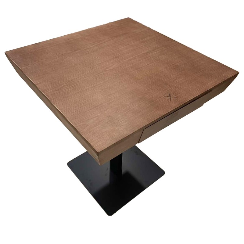 Mesa Comedor Madera Restaurante 70x70cm Cajón Integrado Mesa Comedor Madera Restaurante 70x70cm Cajón Integrado