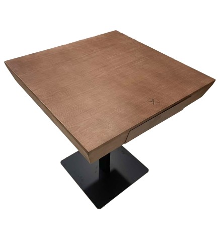 Mesa de Comedor KUNGFU NOODLE 70x70cm Pie Central