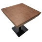 Mesa Comedor Madera Restaurante 70x70cm Cajón Integrado Mesa Comedor Madera Restaurante 70x70cm Cajón Integrado
