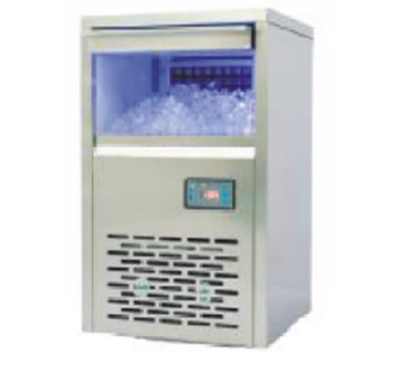 Máquina De Hielo Cuadrado Por Aire 190W INOX 304 40KG/24H CE 375*415*615MM Capacidad 10KG