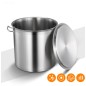 Olla Sopa Inox (20L/50L/98L) Ø30/40/50 CM Inducción/Fuego Olla Sopa Inox (20L/50L/98L) Ø30/40/50 CM Inducción/Fuego