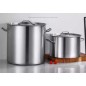 Olla Sopa Con Tapa 14L Ø30cm Inox 304 Inducción/Fuego Olla Sopa Con Tapa 14L Ø30cm Inox 304 Inducción/Fuego