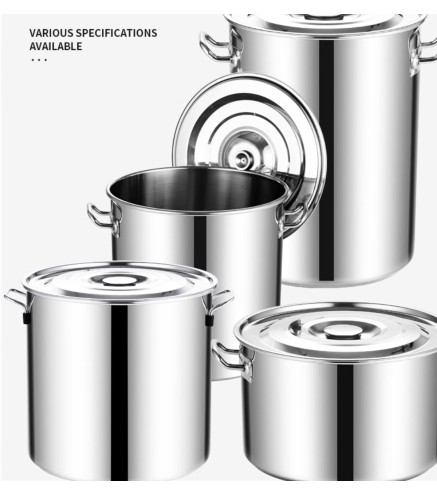 Olla Sopa Con Tapa 160L Ø60cm Inox 304 (Solo Fuego)