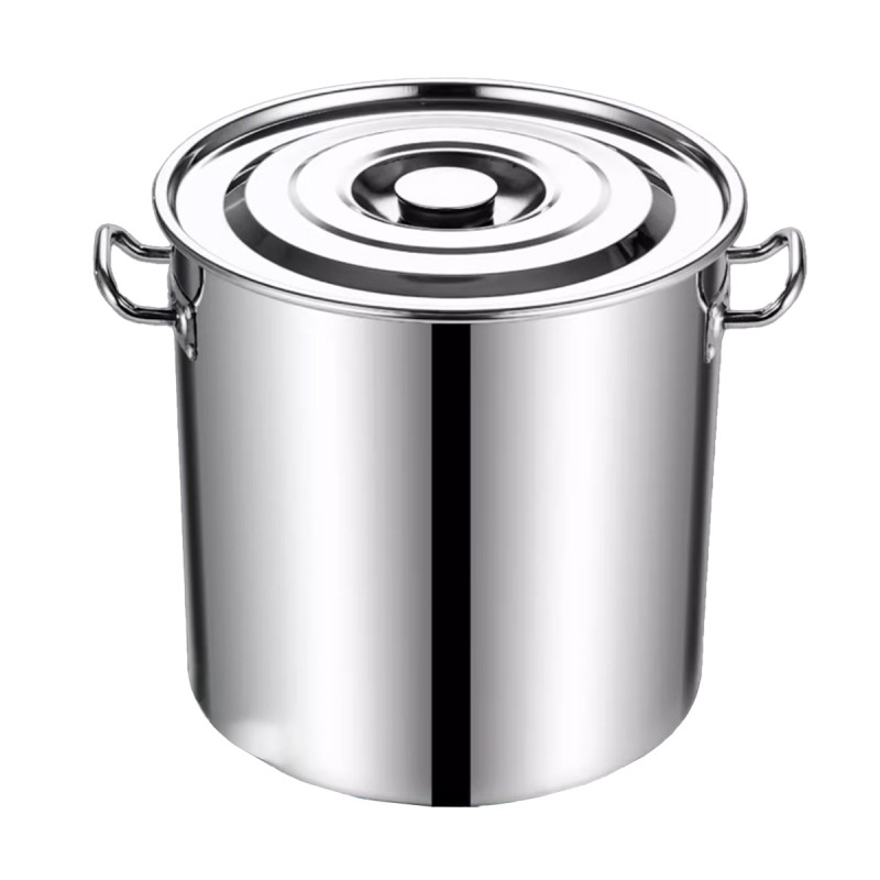 Olla Sopa Con Tapa 140L Ø50cm Inox 304 (Solo Fuego) Olla Sopa Con Tapa 140L Ø50cm Inox 304 (Solo Fuego)