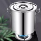 Olla Sopa Con Tapa 140L Ø50cm Inox 304 (Solo Fuego) Olla Sopa Con Tapa 140L Ø50cm Inox 304 (Solo Fuego)