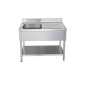 Fregadero De Acero Inoxidable 1000*700*850+100MM Fregadero De Acero Inoxidable 1000*700*850+100MM