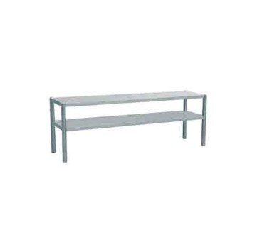 Estantería Sobremesa Inox Doble Capa (100/140x35x70cm)