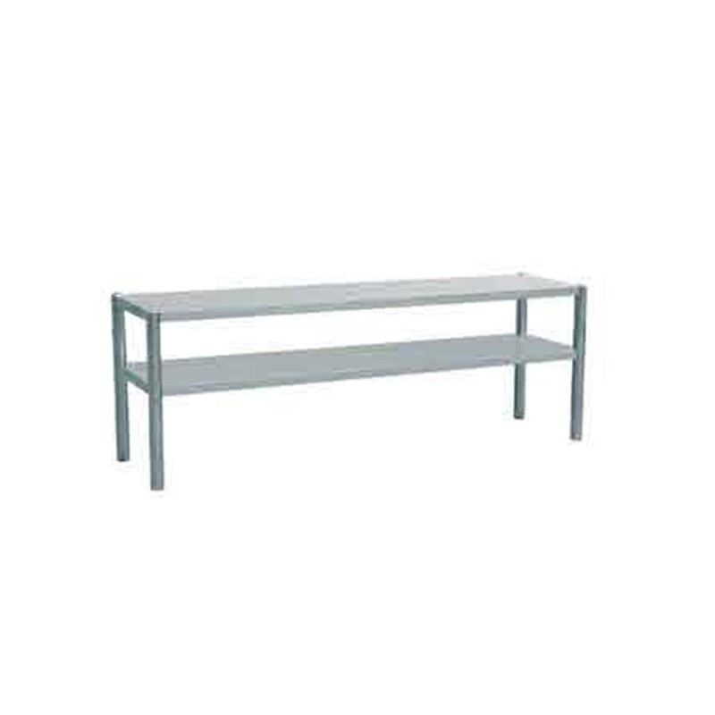 Estantería Sobremesa Inox Doble Capa (100/140x35x70cm) Estantería Sobremesa Inox Doble Capa (100/140x35x70cm)