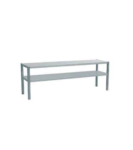 Estantería Sobremesa Inox Doble Capa (100/140x35x70cm)