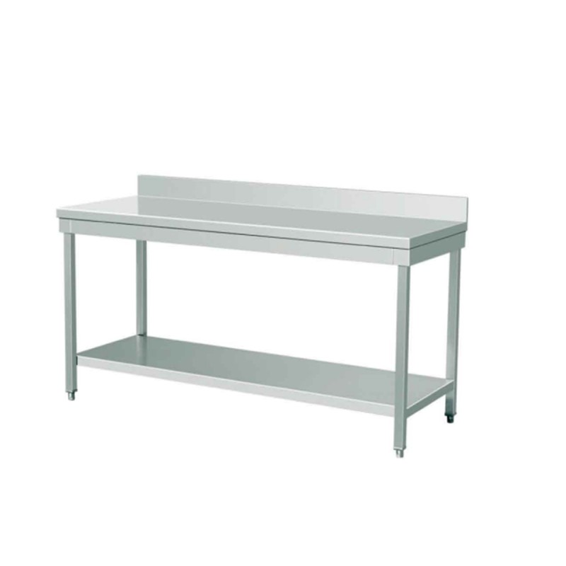 Mesa Trabajo Inox Doble Capa (60/80/100/120x60x85 +10 CM) Mesa Trabajo Inox Doble Capa (60/80/100/120x60x85 +10 CM)