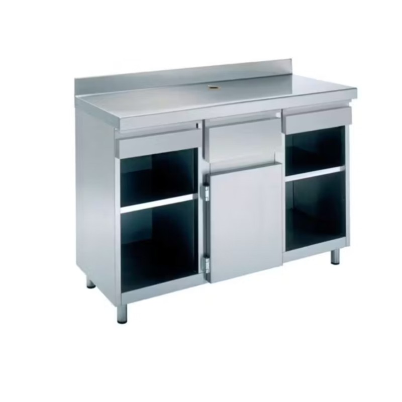 Mesa cafetero Inox 1495*600*1040MM Mesa cafetero Inox 1495*600*1040MM