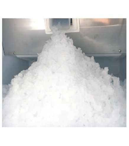 Máquina Hielo Picado De Aire 450W INOX 304 80KG/24H CE 500*620*880MM Capacidad 25KG