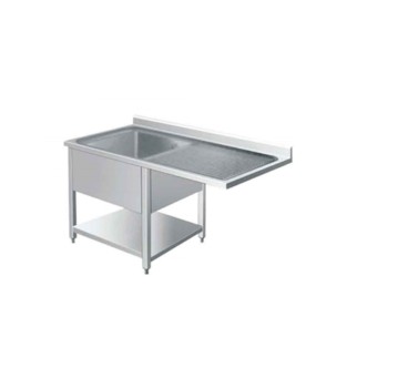 Fregadero Inox 1 Seno 1200x700x950 MM (Izquierda/Derecha)