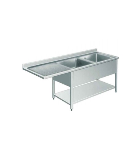 Fregadero Inox 1 Seno 1600x700x950MM (Izquierda/Derecha)
