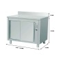 Gabinete Caliente Inox (100/120)x70x95cm 220V Gabinete Caliente Inox (100/120)x70x95cm 220V