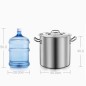 Olla Sopa Inox (20L/50L/98L) Ø30/40/50 CM Inducción/Fuego Olla Sopa Inox (20L/50L/98L) Ø30/40/50 CM Inducción/Fuego