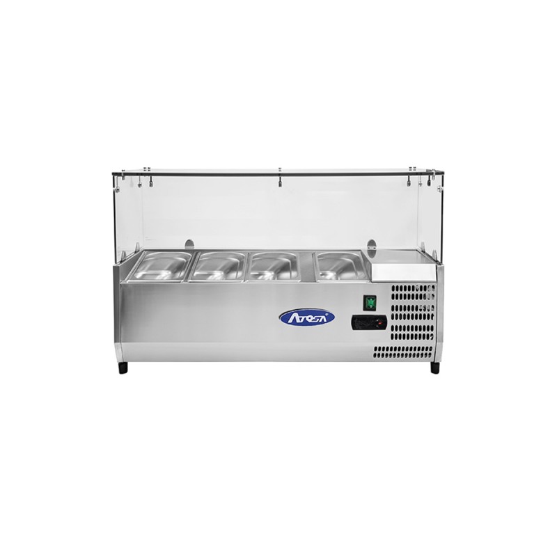 Vitrina Fría Superior 4xGN1/3 1205X335X460MM R600a Vitrina Fría Superior 4xGN1/3 1205X335X460MM R600a