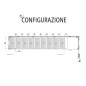 Vitrina Fría Superior 9xGN1/3 2000x335x460MM Vitrina Fría Superior 9xGN1/3 2000x335x460MM