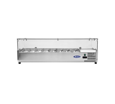 Vitrina Fría Superior 8xGN1/3 1805X335X460MM 56 Litros