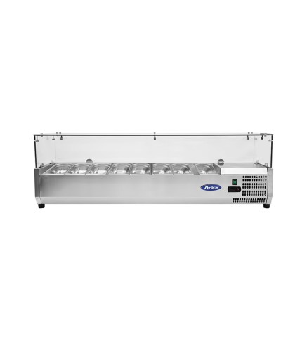 Vitrina Fría Superior 8xGN1/3 1805X335X460MM 56 Litros