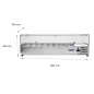Vitrina Fría Superior 8xGN1/3 1805X335X460MM 56 Litros Vitrina Fría Superior 8xGN1/3 1805X335X460MM 56 Litros