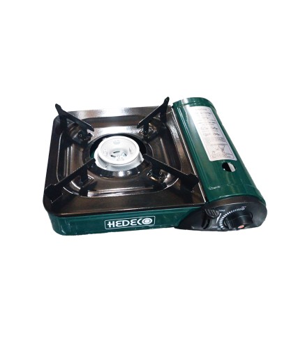 Cocina Gas Cartucho Camping (Verde/Amarillo)