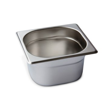 Cubeta GN 1/6 Inox 201 (65/100/150/200mm) Lisa