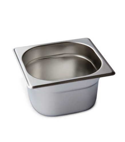 Cubeta GN 1/6 Inox 201 (65/100/150/200mm) Lisa