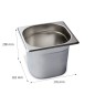Cubeta GN 1/6 Inox 201 (65/100/150/200mm) Lisa Cubeta GN 1/6 Inox 201 (65/100/150/200mm) Lisa