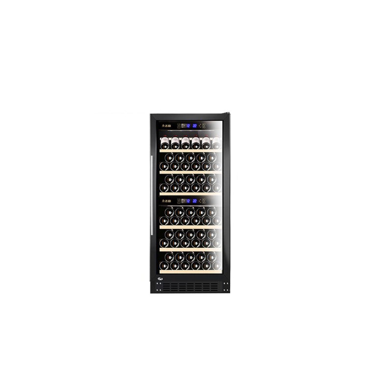 Enfriador De Vino Para 73 Botellas. 5℃~22℃, 188L, 648 X 672 X 1300MM Con Puerta De Cristal Enfriador De Vino Para 73 Botellas. 5℃~22℃, 188L, 648 X 672 X 1300MM Con Puerta De Cristal