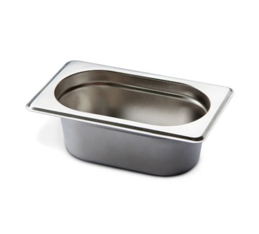 Cubeta GN 1/9 Inox 201 65/100/150mm Lisa
