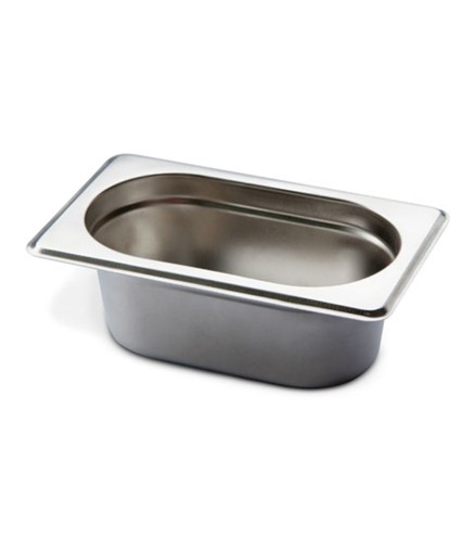 Cubeta GN 1/9 Inox 201 65/100/150mm Lisa