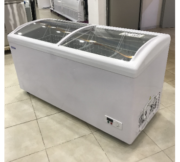 Congelador/Refrigerador Dual Deslizante Con Cristal Curvado, -35℃ ~ 8℃ 256L / 396L / 516L