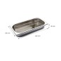 Cubeta GN 1/3 Inox 201 (20/40/65/100/150/200mm) Lisa Cubeta GN 1/3 Inox 201 (20/40/65/100/150/200mm) Lisa