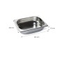 Cubeta GN 1/2 Inox 201 (20/40/65/100/150/200mm) Lisa Cubeta GN 1/2 Inox 201 (20/40/65/100/150/200mm) Lisa