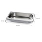 Cubeta GN 1/4 Inox 201 (20/40/65/100/150/200mm) Lisa Cubeta GN 1/4 Inox 201 (20/40/65/100/150/200mm) Lisa