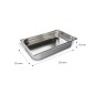 Cubeta GN 1/1 Inox 201 (20/40/65/100/150/200mm) Lisa Cubeta GN 1/1 Inox 201 (20/40/65/100/150/200mm) Lisa
