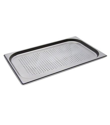 Cubeta Perforada GN 1/1 Inox 201 (20/40/65/100/150/200mm)