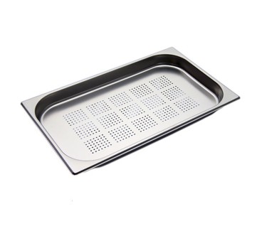 Cubeta Perforada GN 1/1 Inox 201 (20/40/65/100/150/200mm)