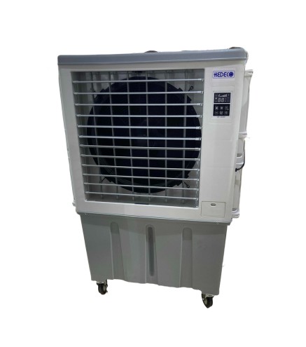 Climatizador Evaporativo Industrial 120L | 150m² | Portátil con Ruedas | Ecológico