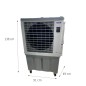 Climatizador Evaporativo Industrial 120L | 150m² | Portátil con Ruedas | Ecológico Climatizador Evaporativo Industrial 120L | 150m² | Portátil con Ruedas | Ecológico