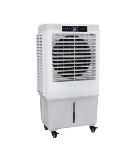 Climatizador Evaporativo Industrial 40L | 50m² | Portátil con Ruedas | Ecológico