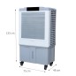 Climatizador Evaporativo Industrial 110L | 200m² | 13000㎥/h | Ecológico Climatizador Evaporativo Industrial 110L | 200m² | 13000㎥/h | Ecológico
