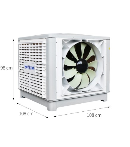 Climatizador Evaporativo Industrial 9 Aspas | 500m² | 18000㎥/h