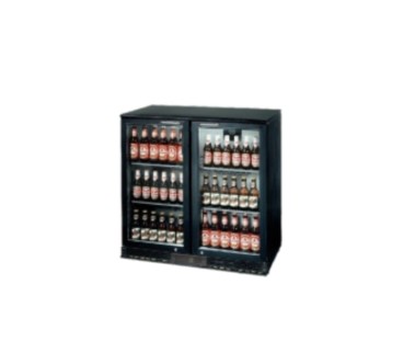 Armario Refrigerado Doble Puerta 193L | 90x52x84cm | 2-8°C | Bebidas