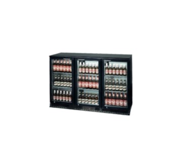 Armario Refrigerado Triple Puerta 300L | 135x52x84cm | 2-8°C | Bebidas