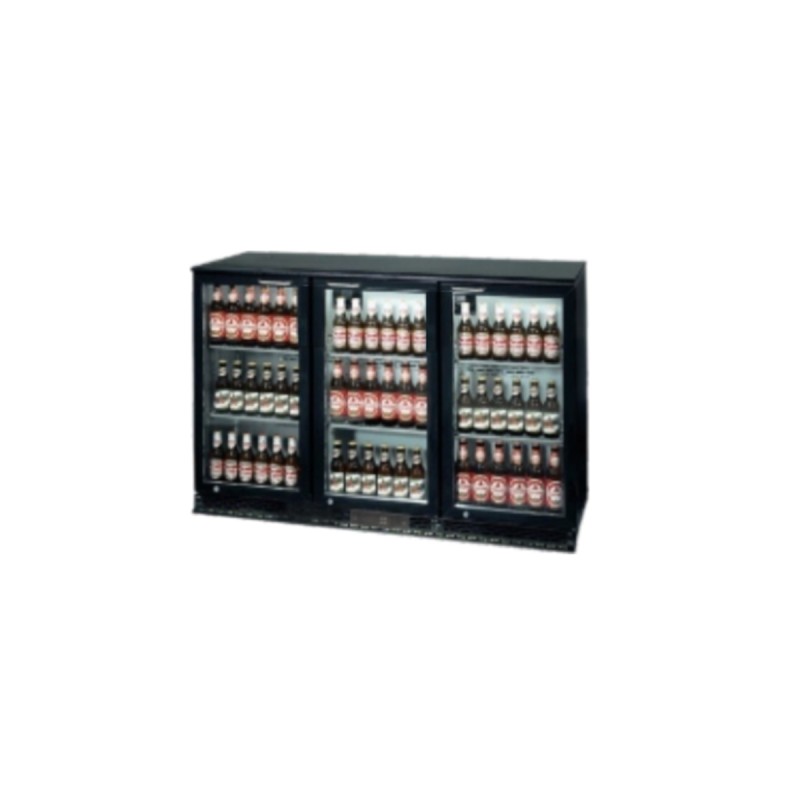 Armario Refrigerado Triple Puerta 300L | 135x52x84cm | 2-8°C | Bebidas Armario Refrigerado Triple Puerta 300L | 135x52x84cm | 2-8°C | Bebidas