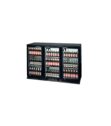 Armario Refrigerado Triple Puerta 300L | 135x52x84cm | 2-8°C | Bebidas