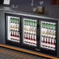 Armario Refrigerado Triple Puerta 300L | 135x52x84cm | 2-8°C | Bebidas Armario Refrigerado Triple Puerta 300L | 135x52x84cm | 2-8°C | Bebidas